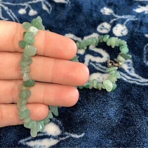 Vintage Hand Crafted Aventurine Necklace